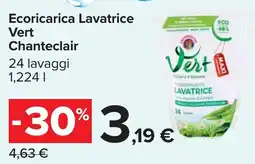 Carrefour Ecoricarica Lavatrice Vert Chanteclair offerta