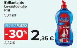 Carrefour Brillantante Lavastoviglie Pril offerta