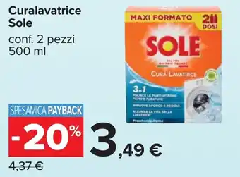 Carrefour Curalavatrice Sole offerta