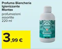 Carrefour Profuma Biancheria Igienizzante Montex offerta