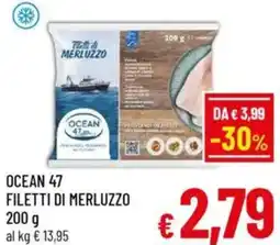 A&O Ocean 47 filetti di merluzzo offerta