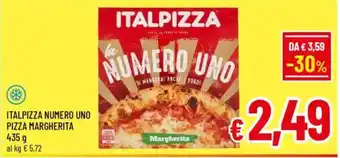 A&O Italpizza numero uno pizza margherita offerta