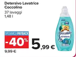 Carrefour Detersivo Lavatrice Coccolino offerta