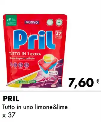 Iper Tosano PRIL Tutto in uno limone&lime offerta