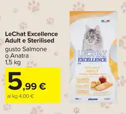 Carrefour LeChat Excellence Adult e Sterilised offerta