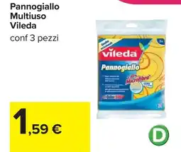 Carrefour Pannogiallo Multiuso Vileda offerta