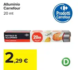 Carrefour Alluminio Carrefour offerta