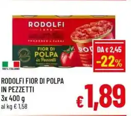 A&O Rodolfi fior di polpa in pezzetti offerta