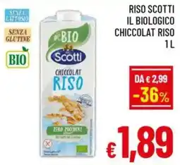 A&O Riso scotti il biologico chiccolat riso offerta