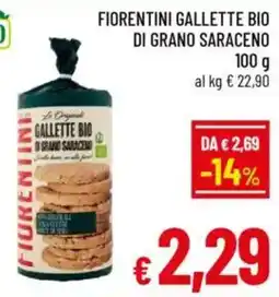 A&O Fiorentine gallette bio di grano saraceno offerta