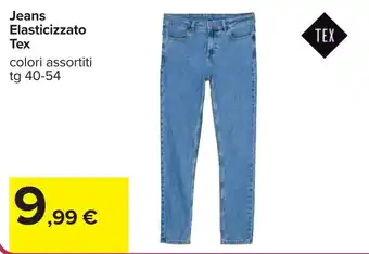 Carrefour Jeans Elasticizzato Tex offerta