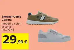 Carrefour Sneaker Uomo Carrera offerta