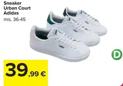 Carrefour Sneaker Urban Court Adidas offerta