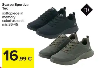 Carrefour Scarpa Sportiva Tex offerta