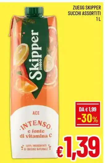 A&O Zuegg skipper succhi assortiti offerta