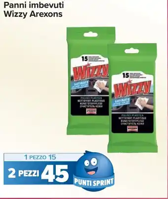 Carrefour Panni imbevuti Wizzy Arexons offerta