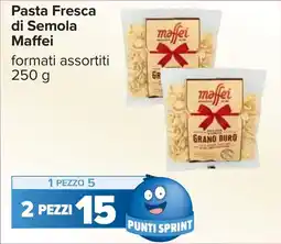 Carrefour Pasta Fresca di Semola Maffei offerta