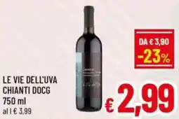 A&O Le vie dell'uva chianti docg offerta