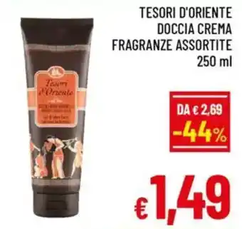 A&O Tesori d'oriente doccia crema fragranze assortite offerta