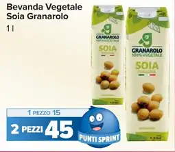 Carrefour Bevanda Vegetale Soia Granarolo offerta