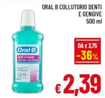 A&O Oral b collutorio denti e gengive offerta