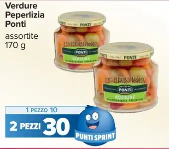 Carrefour Verdure Peperlizia Ponti offerta