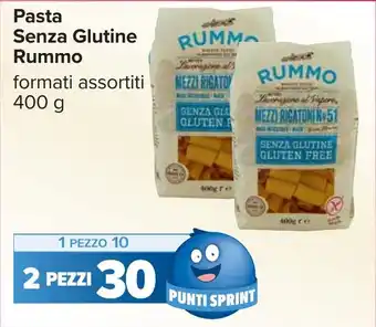 Carrefour Pasta Senza Glutine Rummo offerta