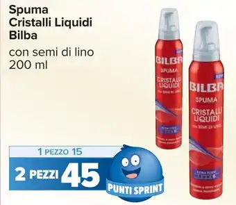 Carrefour Spuma Cristalli Liquidi Bilba offerta