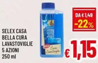 A&O Selex casa bella cura lavastoviglie 5 azioni offerta