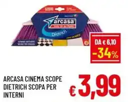 A&O Arcasa cinema scope dietrich scopa per interni offerta