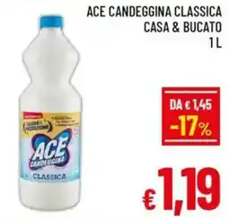 A&O Ace candeggina classica casa & bucato offerta