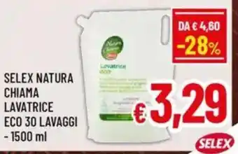 A&O Selex natura chiama lavatrice eco 30 lavaggi - offerta