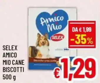 A&O Selex amico mio cane biscotti offerta