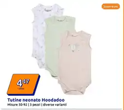 Action Tutine neonato Hoodadoo offerta