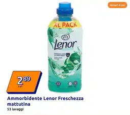 Action Ammorbidente Lenor Freschezza mattutina offerta