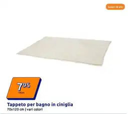 Action Tappeto per bagno in ciniglia offerta