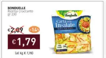 Prezzemolo e Vitale Bonduelle ricetta croccante offerta