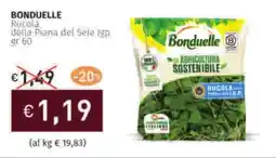 Prezzemolo e Vitale Bonduelle rucola della piana del sele igp offerta