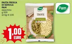 Pam Pasta fresca di semola PAM offerta