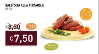 Prezzemolo e Vitale Salsiccia alla pizzaiola al kg offerta