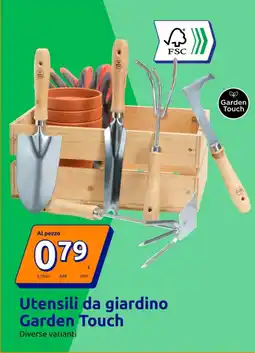 Action Utensili da giardino Garden Touch offerta