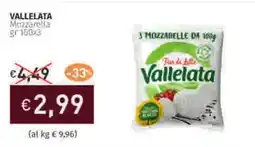 Prezzemolo e Vitale Vallelata mozzarella offerta