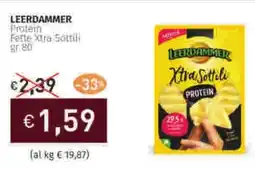 Prezzemolo e Vitale Leerdammer protein fette xtra sottil offerta