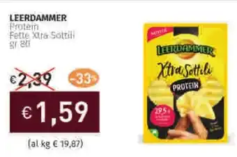 Prezzemolo e Vitale Leerdammer protein fette xtra sottil offerta