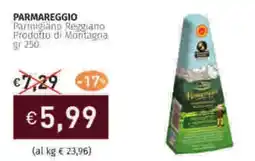 Prezzemolo e Vitale Parmareggio parmigiano reggiano prodotto di montagna offerta