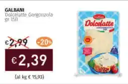 Prezzemolo e Vitale Galbani dolcelatte gorgonzola offerta