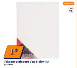 Action Tela per dipingere Van Bleiswijck offerta