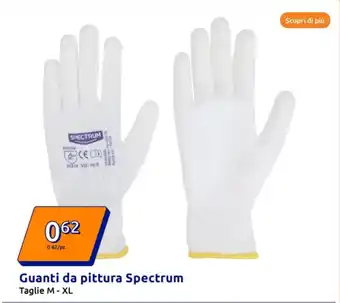 Action Guanti da pittura Spectrum offerta