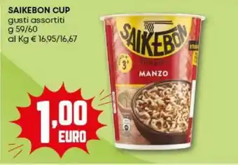 Pam Saikebon cup offerta