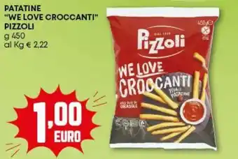 Pam Patatine "we love croccanti" PIZZOLI offerta